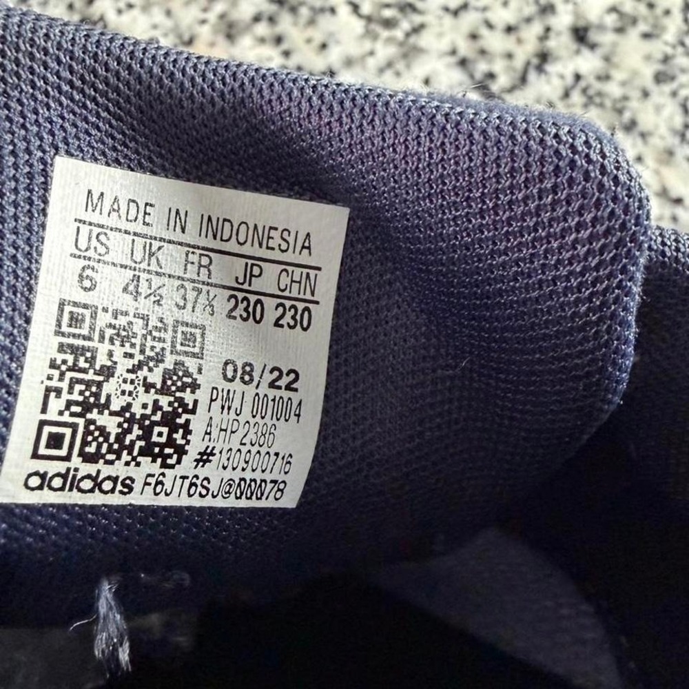Adidas Duramo SL 2 Silver Violet Running Sneaker Shoe W6 HP2386 - Picture 7 of 7